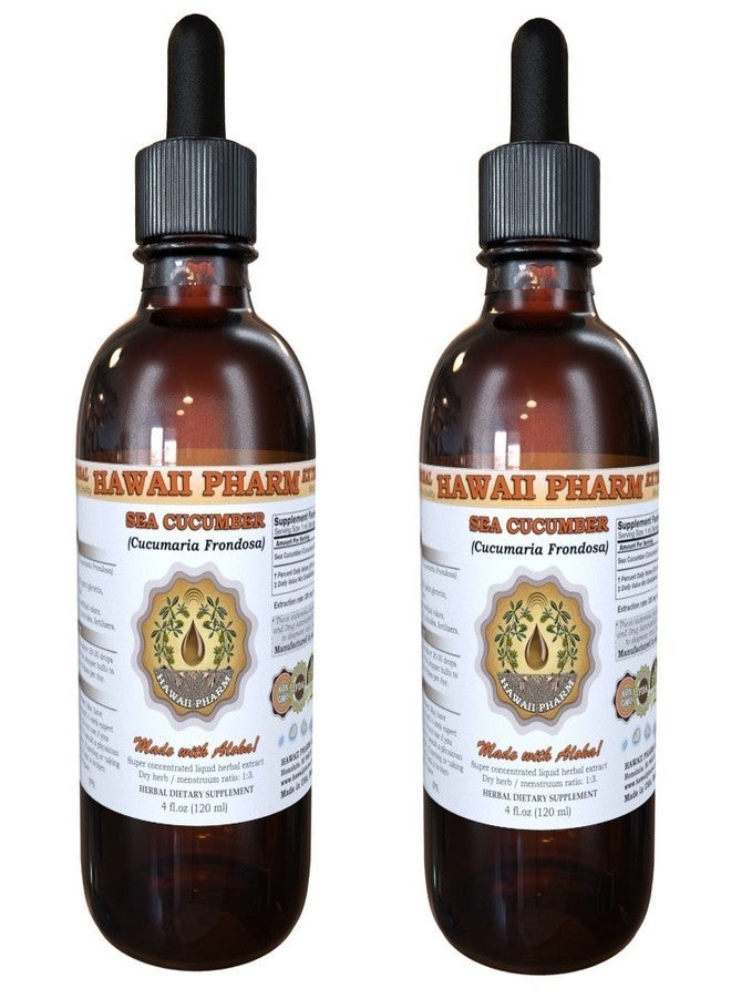 Hawaii Pharm Sea Cucumber Liquid Extract, Sea Cucumber (Cucumaria Frondosa) Tincture, Herbal Supplement, Hawaii Pharm, Made in USA, 2x2 fl.oz - Image 1